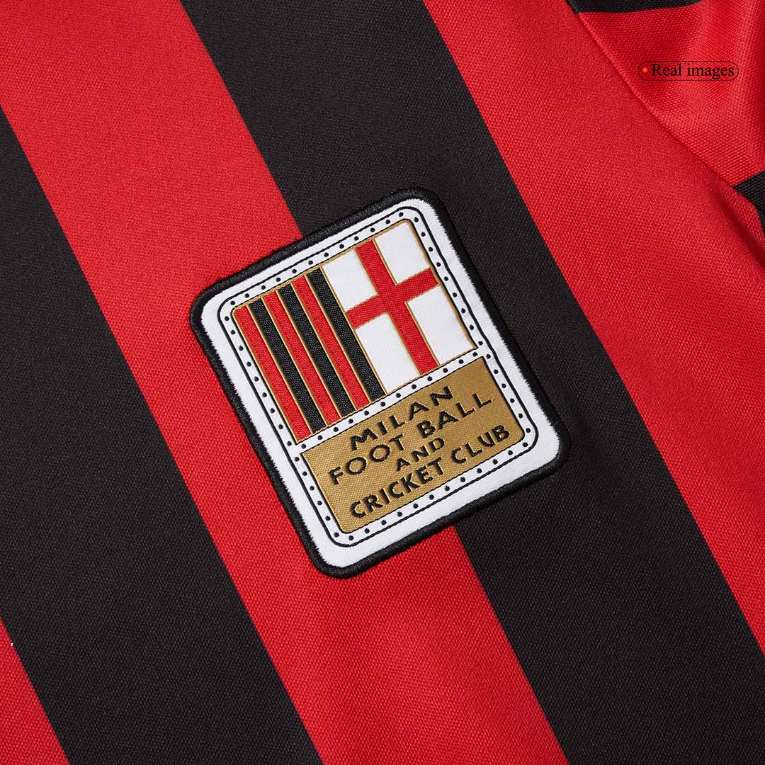 AC Milan Long Sleeve Cheap Soccer Jersey 2024/25 - 125th Anniversary Go Soccer World Shop