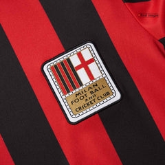 AC Milan Long Sleeve Cheap Soccer Jersey 2024/25 - 125th Anniversary Go Soccer World Shop