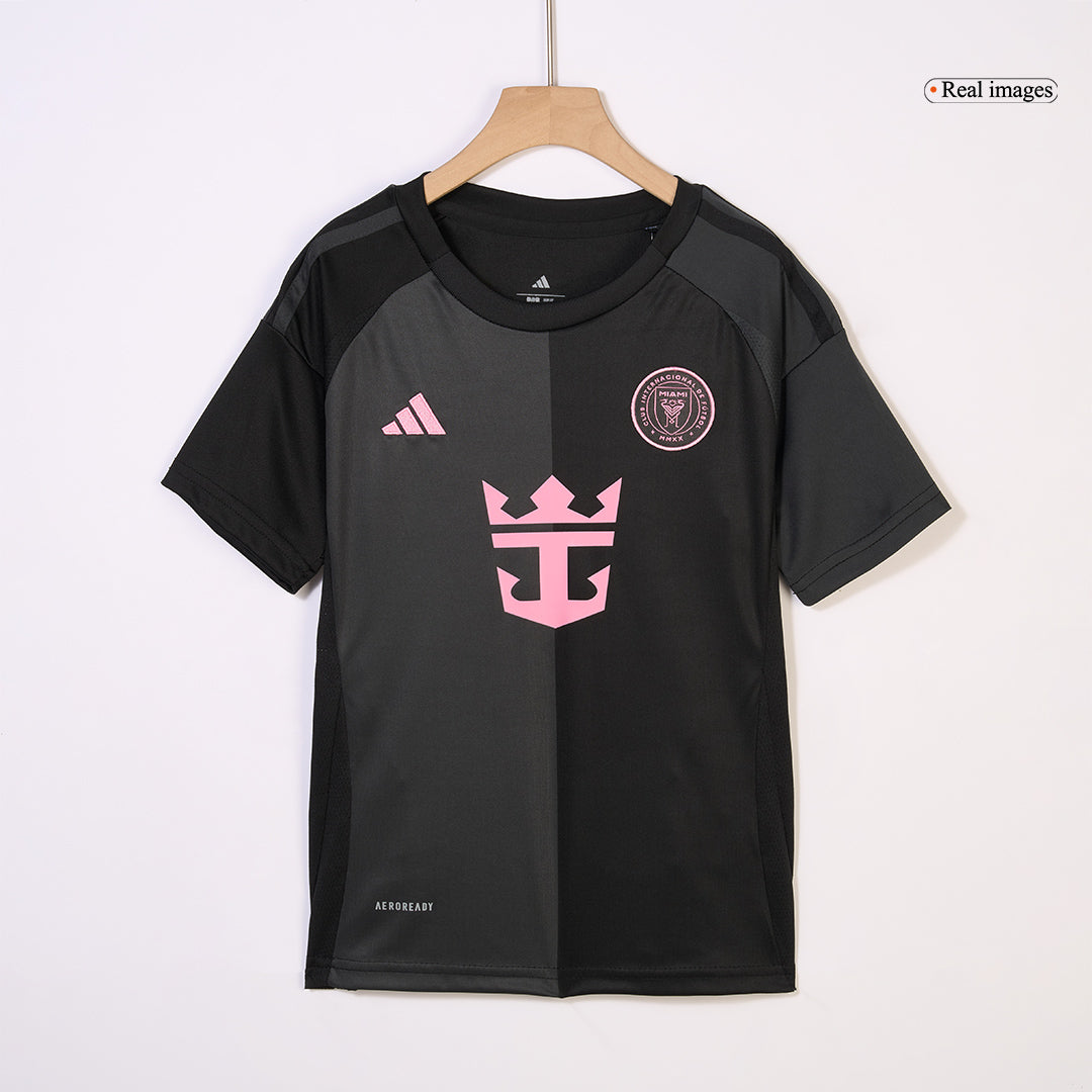 Kid's Inter Miami CF Away Cheap Soccer Jersey Kit(Jersey+Shorts) 2025 Go Soccer World Shop