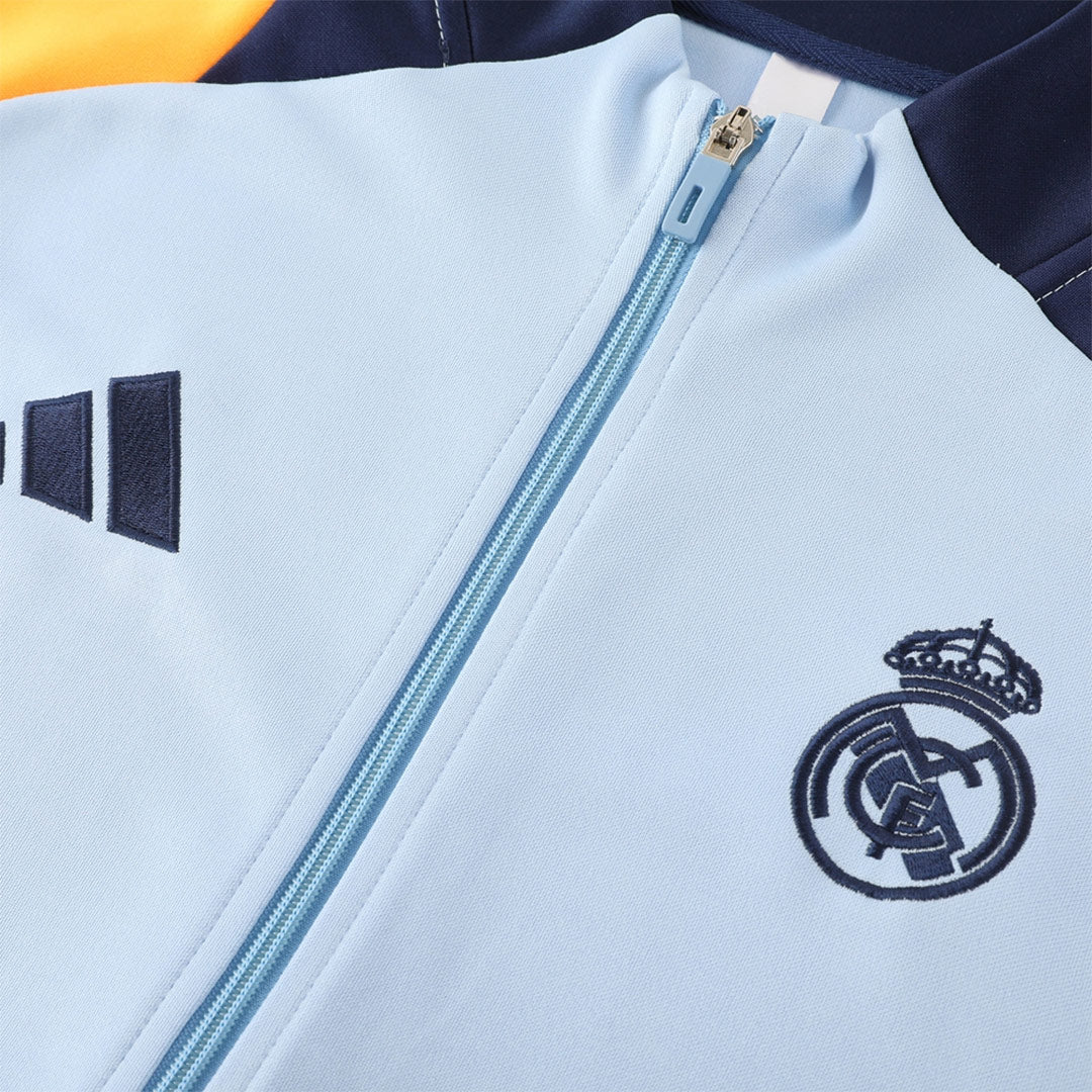 Kid's Real Madrid Training Kit (Jacket+Pants) 2024/25 Go Soccer World Shop