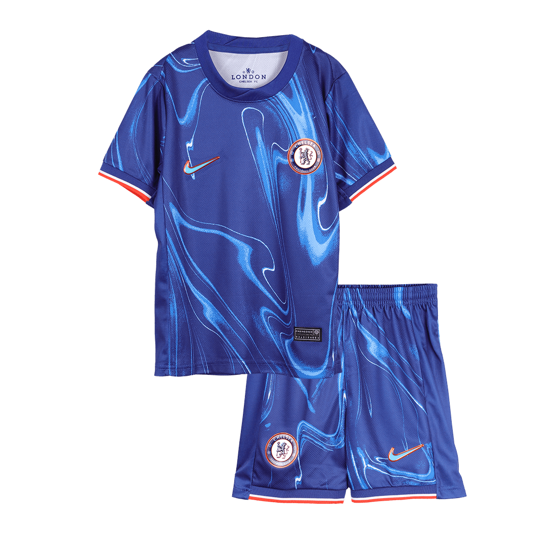 Kid's Chelsea Home Cheap Soccer Jersey Kit(Jersey+Shorts) 2024/25 Go Soccer World Shop