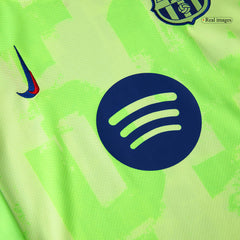 Kid's Barcelona Third Away Cheap Soccer Jersey Kit(Jersey+Shorts+Socks) 2024/25- UCL (Spotify Logo Without Text) Go Soccer World Shop