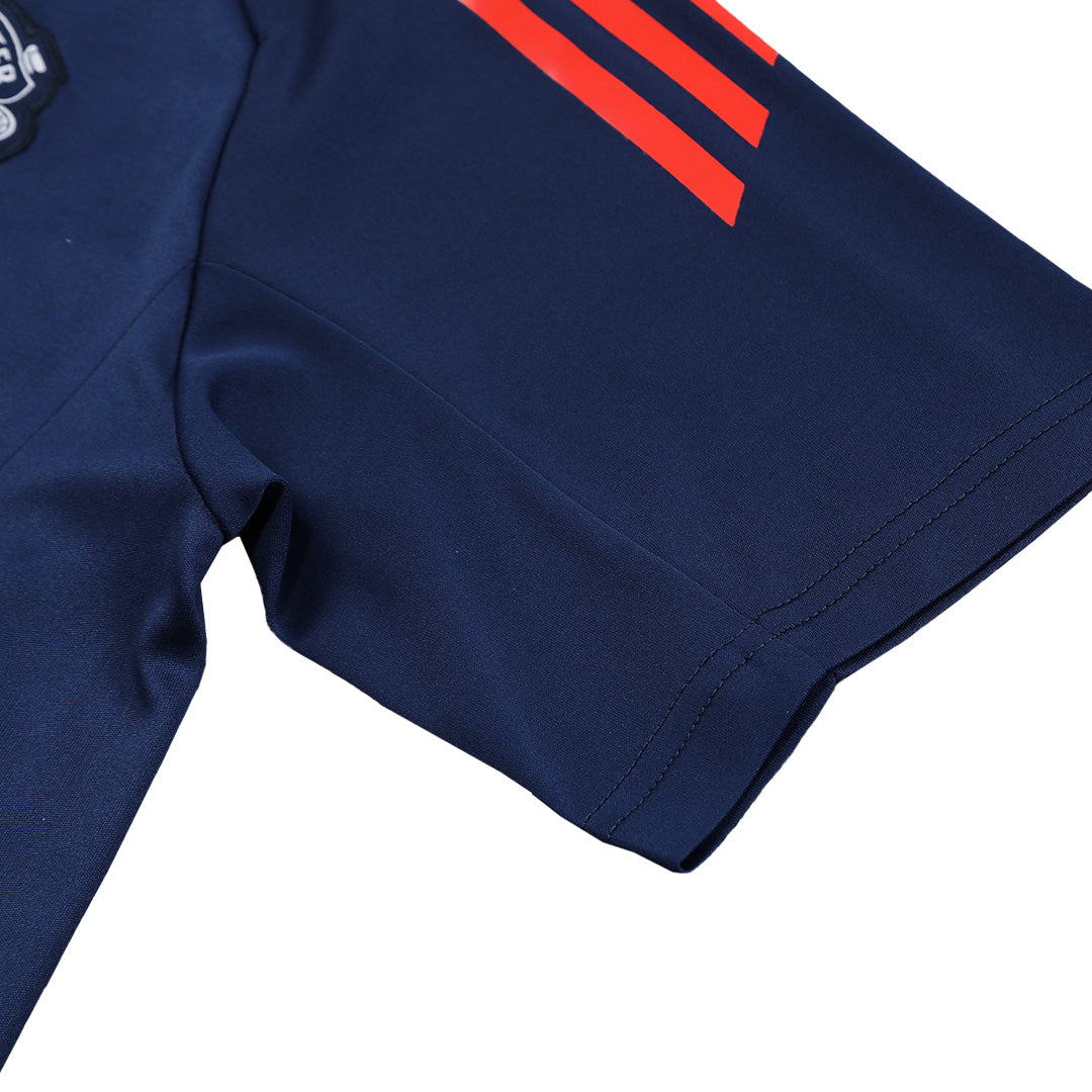 Manchester United Pre-Match Cheap Soccer Jersey Kit(Jersey+Shorts) 2024/25 Go Soccer World Shop