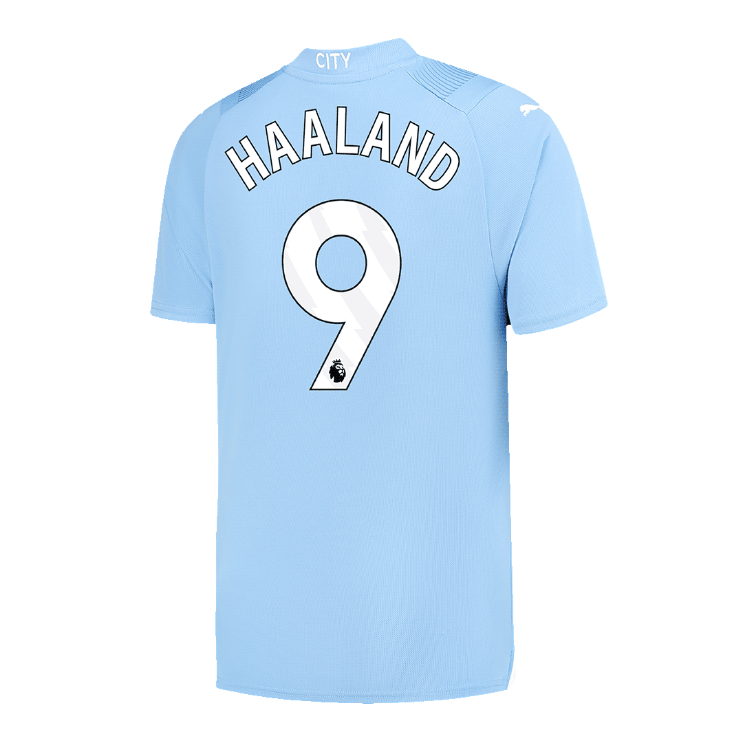 HAALAND #9 Manchester City Home Cheap Soccer Jersey 2023/24 Go Soccer World Shop