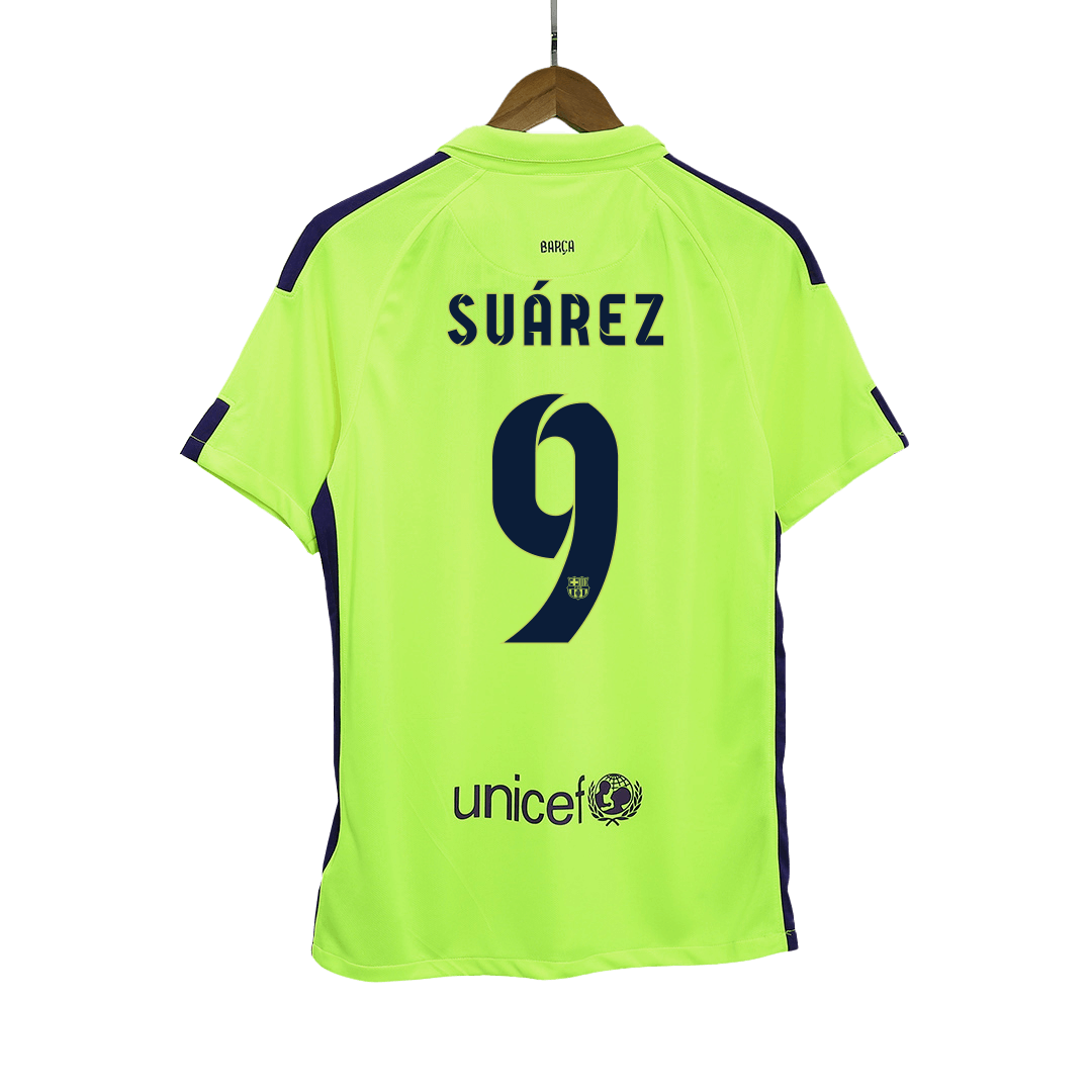 Retro Suárez #9 2014/15 Barcelona Third Away Cheap Soccer Jersey Go Soccer World Shop