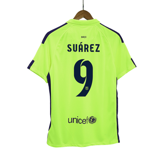 Retro Suárez #9 2014/15 Barcelona Third Away Cheap Soccer Jersey Go Soccer World Shop