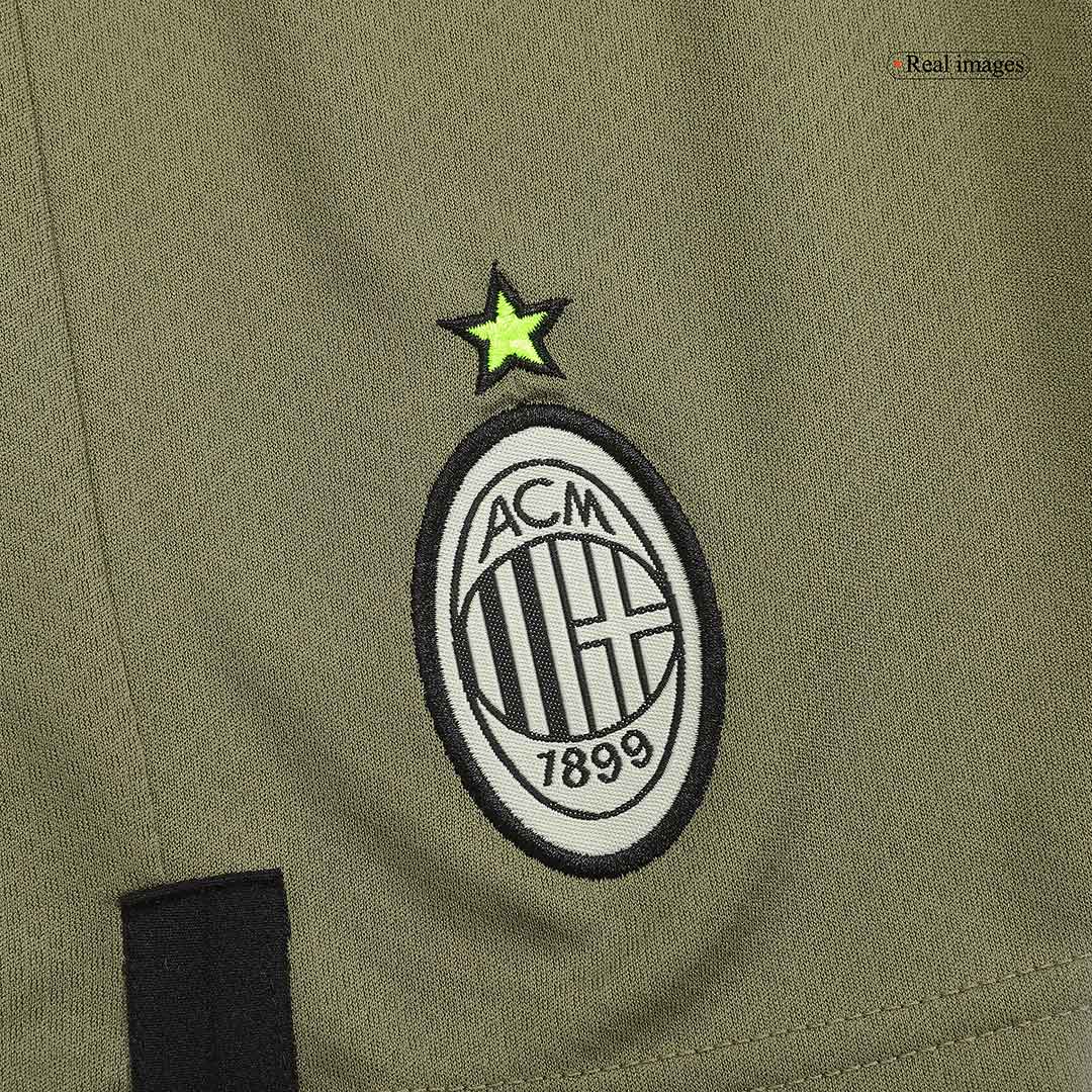 AC Milan Third Away Soccer Shorts 2022/23 Go Soccer World Shop