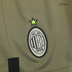 AC Milan Third Away Soccer Shorts 2022/23 Go Soccer World Shop