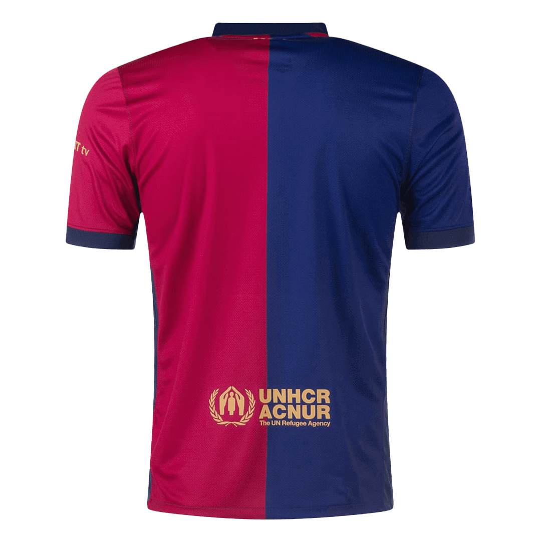 Barcelona Home Cheap Soccer Jersey 2024/25-Spotify Logo Without Text Go Soccer World Shop