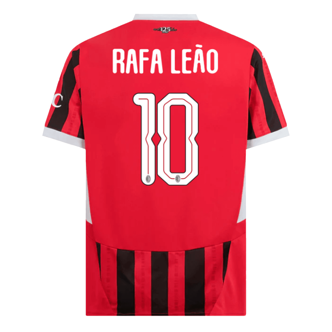 RAFA LE?O #10 AC Milan Home Cheap Soccer Jersey 2024/25 - UCL Go Soccer World Shop