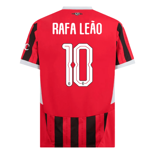 RAFA LE?O #10 AC Milan Home Cheap Soccer Jersey 2024/25 - UCL Go Soccer World Shop