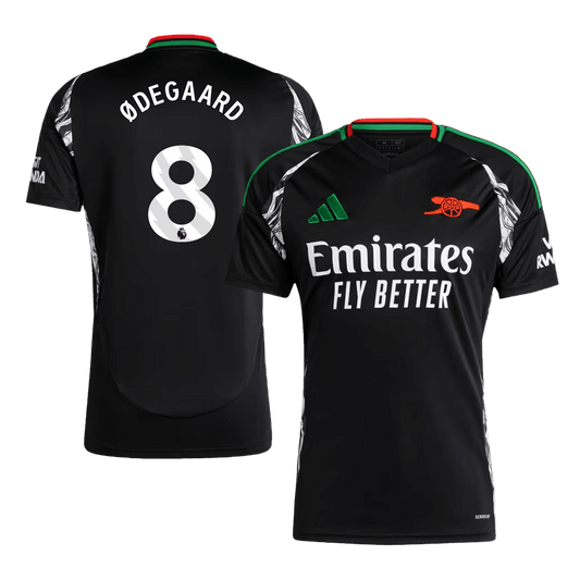 ØDEGAARD #8 Arsenal Away Cheap Soccer Jersey 2024/25 Go Soccer World Shop