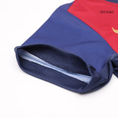 Kid's Barcelona Home Cheap Soccer Jersey Kit(Jersey+Shorts+Socks) 2024/25 Go Soccer World Shop