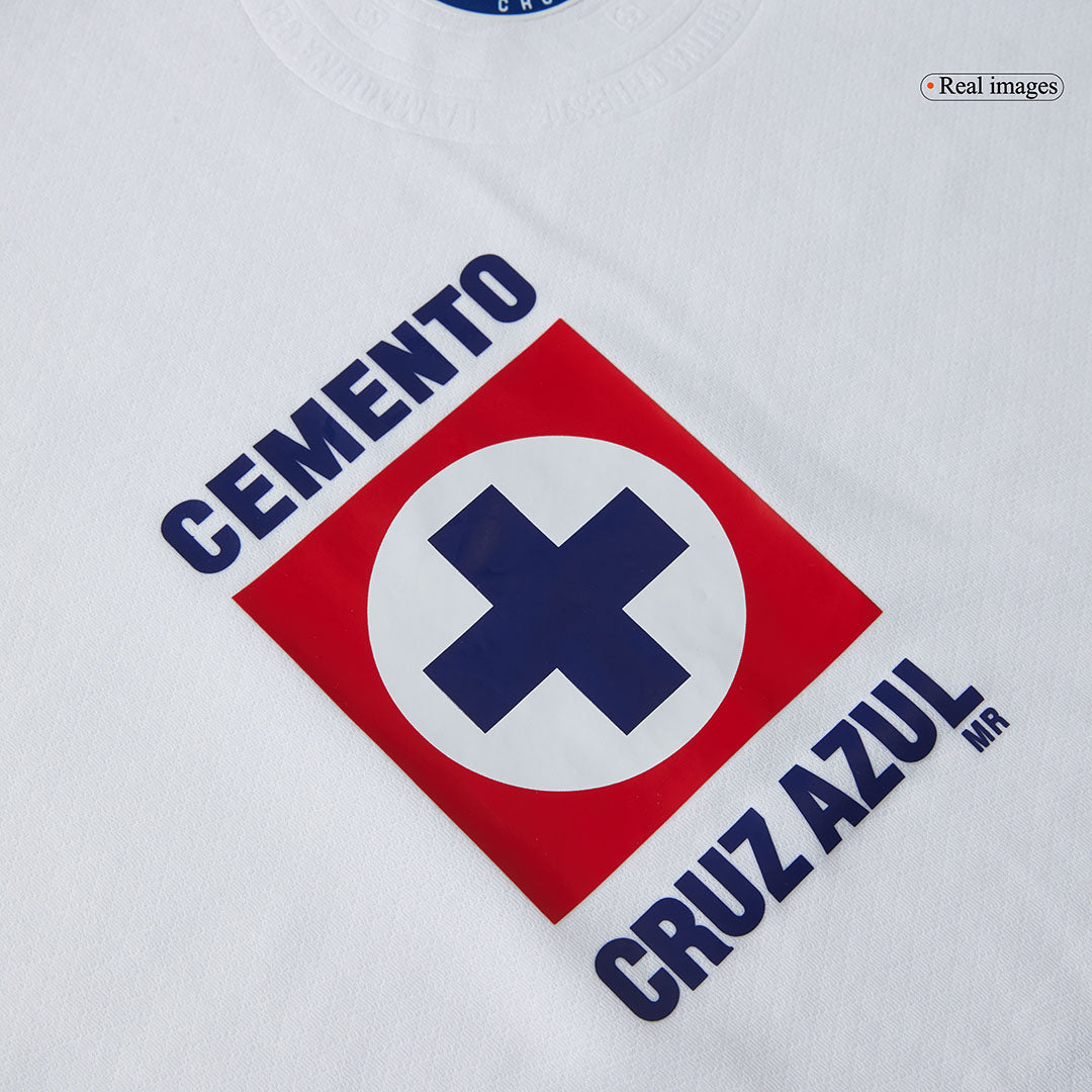 Kid's Cruz Azul Away Cheap Soccer Jersey Kit(Jersey+Shorts) 2024/25 Go Soccer World Shop