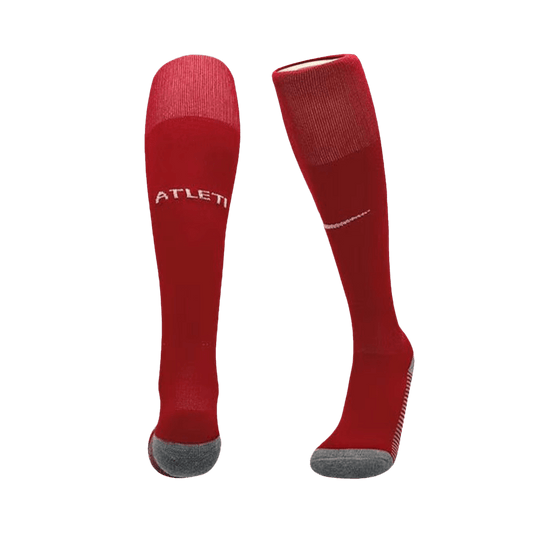 Kid's Atletico Madrid Home Soccer Socks 2024/25 Go Soccer World Shop