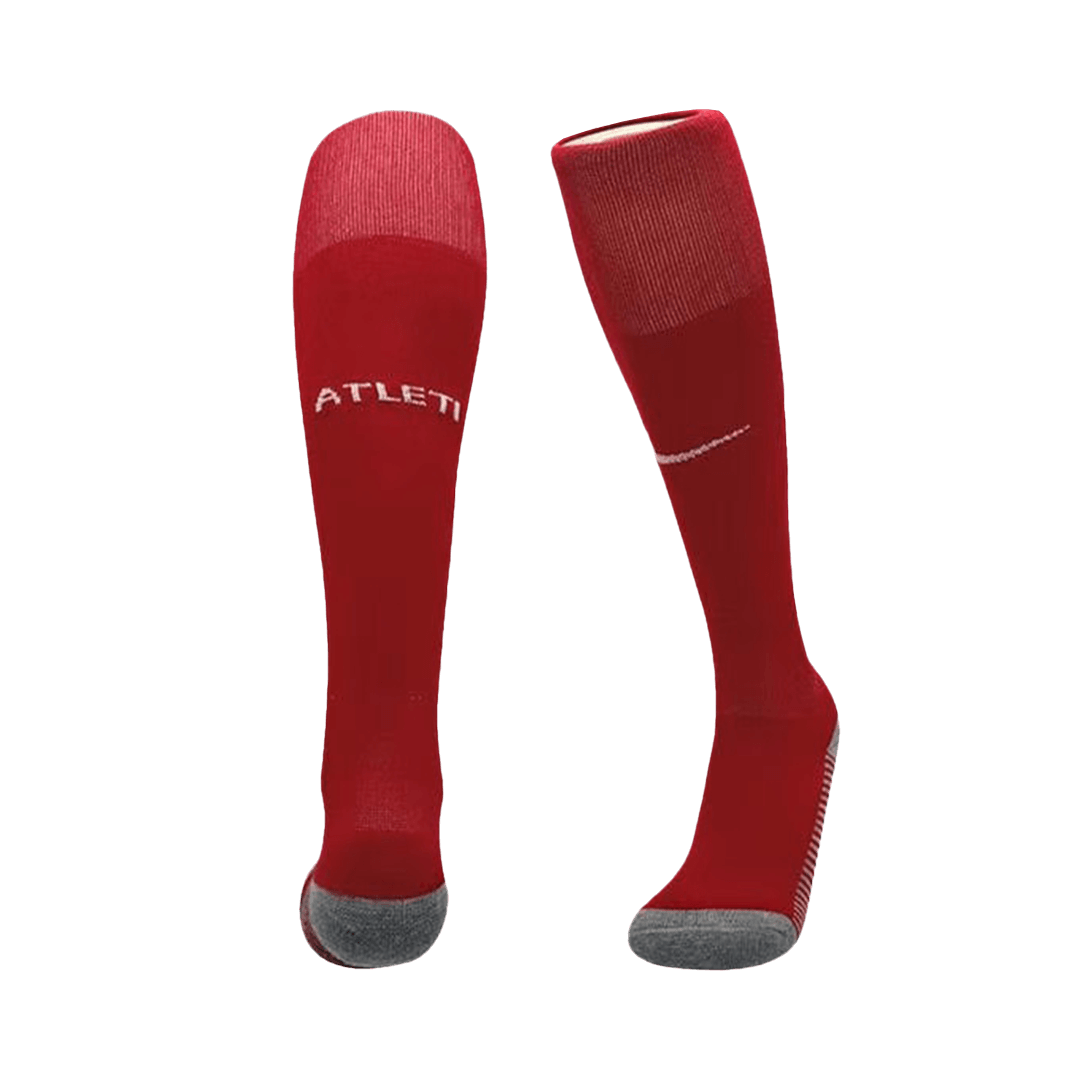 Atletico Madrid Home Soccer Socks 2024/25 Go Soccer World Shop