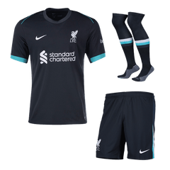 Liverpool Away Cheap Soccer Jersey Kit(Jersey+Shorts+Socks) 2024/25 Go Soccer World Shop