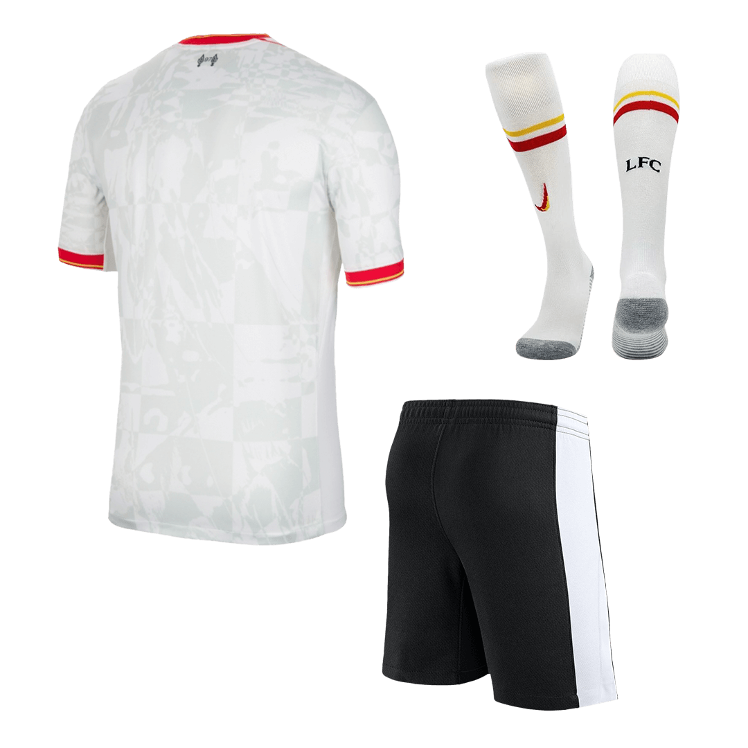Liverpool Third Away Cheap Soccer Jersey Kit(Jersey+Shorts+Socks) 2024/25 Go Soccer World Shop