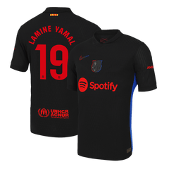 Player Version LAMINE YAMAL #19 Barcelona Away Cheap Soccer Jersey 2024/25 Go Soccer World Shop