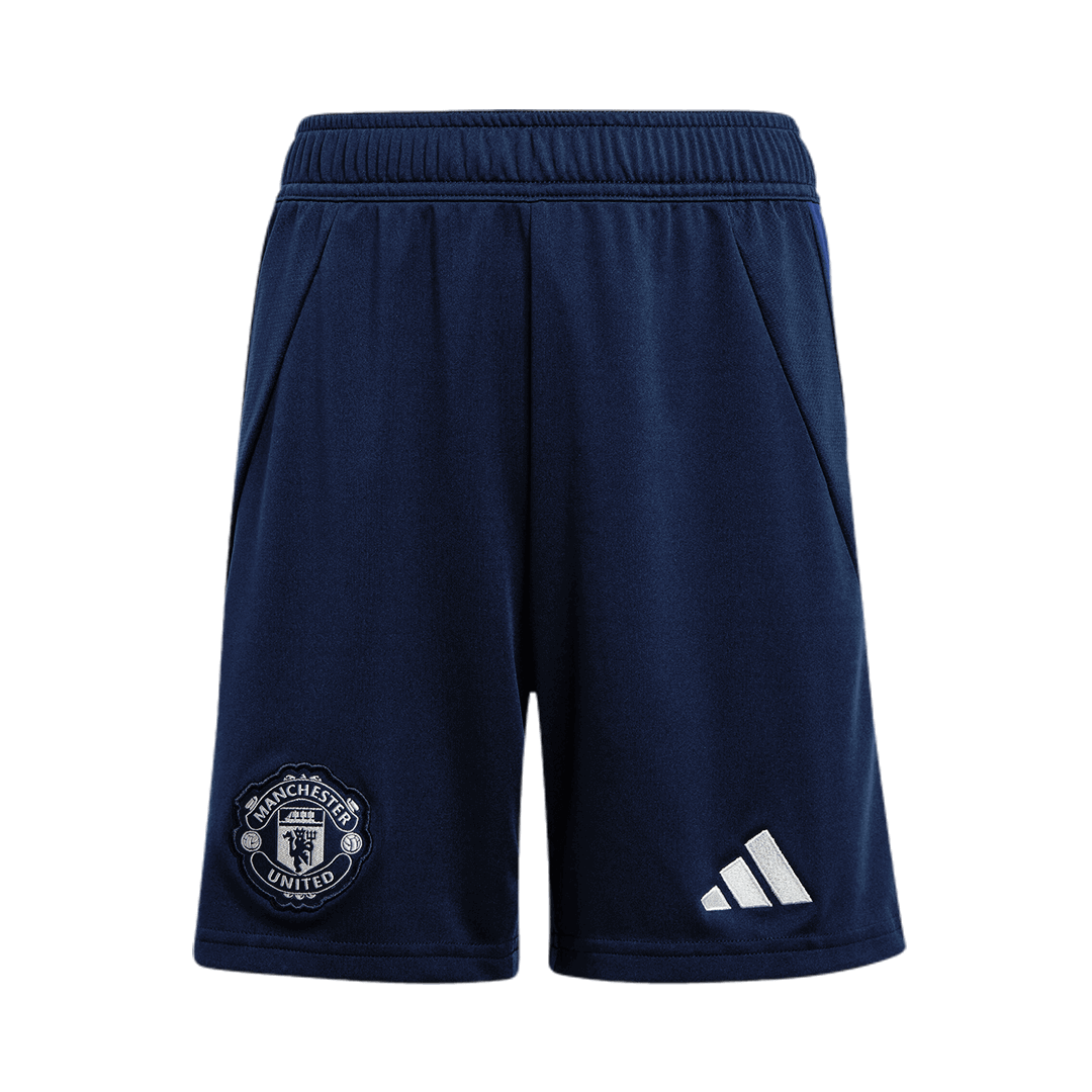 Manchester United Away Soccer Shorts 2024/25 Go Soccer World Shop