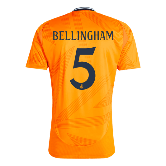 BELLINGHAM #5 Real Madrid Away Cheap Soccer Jersey 2024/25 Go Soccer World Shop