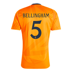 BELLINGHAM #5 Real Madrid Away Cheap Soccer Jersey 2024/25 Go Soccer World Shop