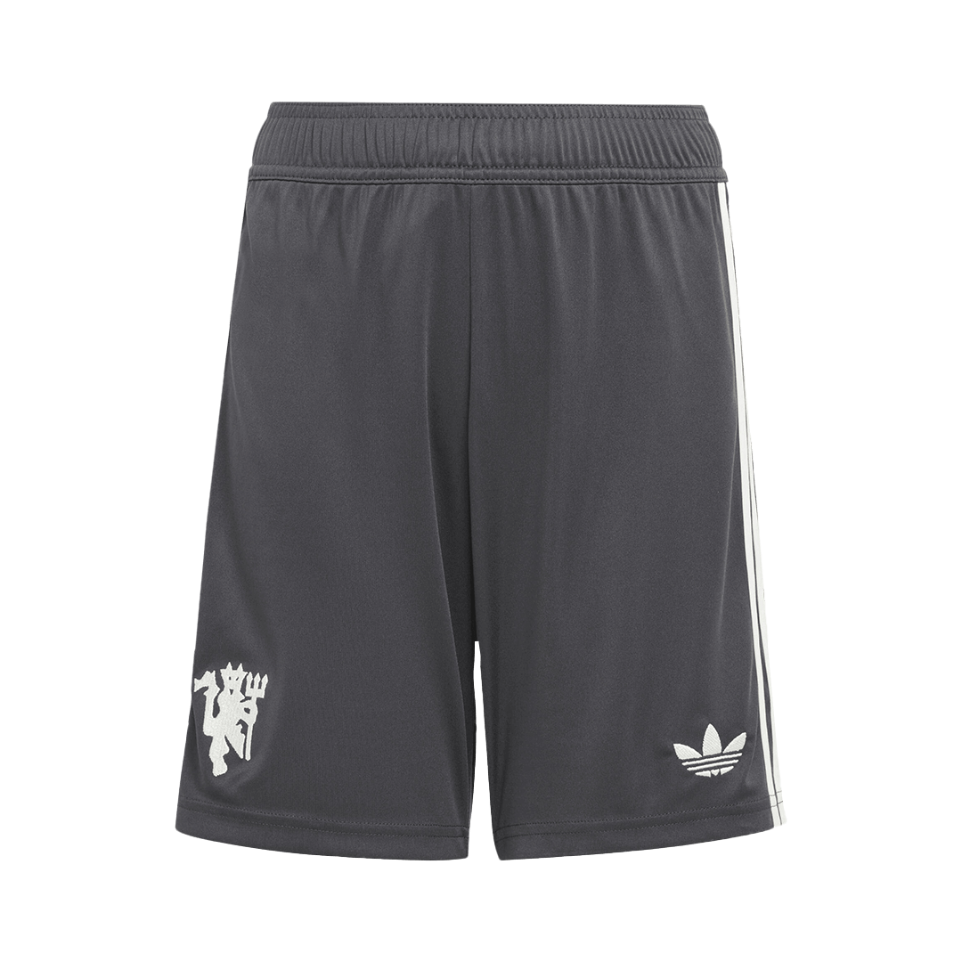 Manchester United Third Away Cheap Soccer Jersey Kit(Jersey+Shorts) 2024/25 Go Soccer World Shop