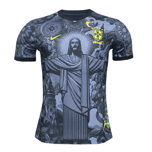 Player Version Brazil Jesus Cheap Soccer Jersey 2024 Go Soccer World Shop