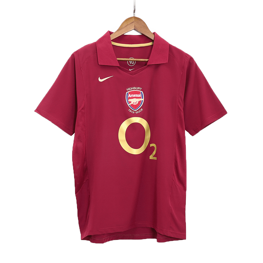Retro HENRY #14 2005/06 Arsenal Home Cheap Soccer Jersey Go Soccer World Shop