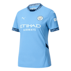 Women's Manchester City Home Cheap Soccer Jersey 2024/25 Go Soccer World Shop