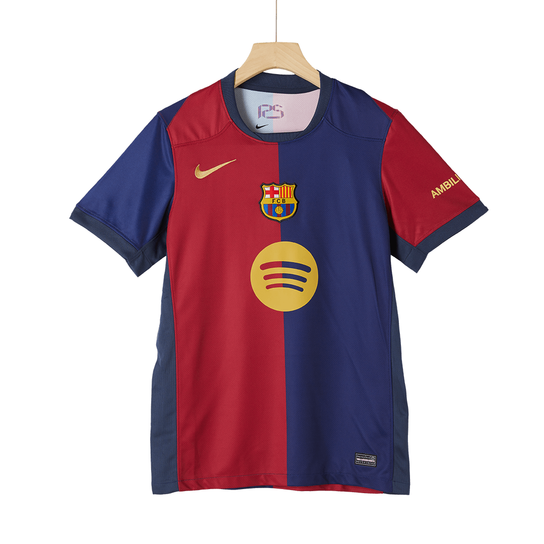 Barcelona Home Cheap Soccer Jersey 2024/25-Spotify Logo Without Text Go Soccer World Shop