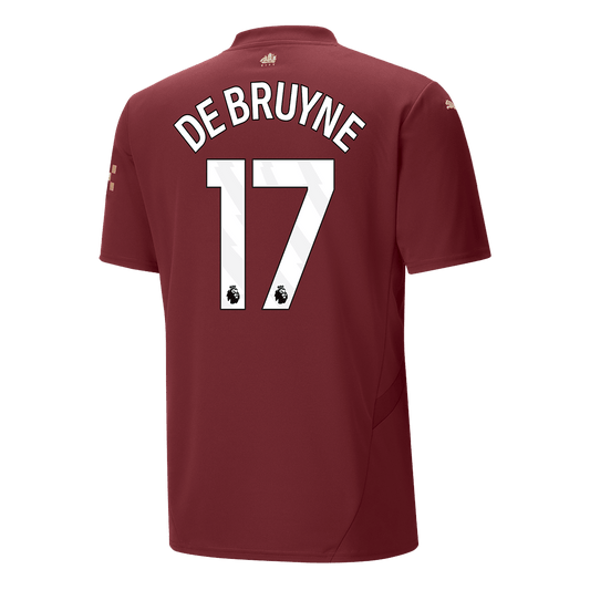DE BRUYNE #17 Manchester City Third Away Cheap Soccer Jersey 2024/25 Go Soccer World Shop