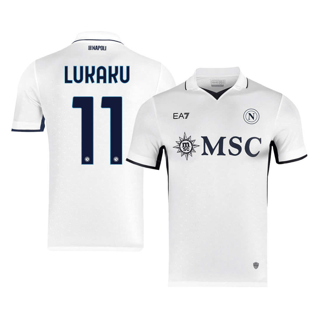 Player Version LUKAKU #11 Napoli Away Cheap Soccer Jersey 2024/25 Go Soccer World Shop