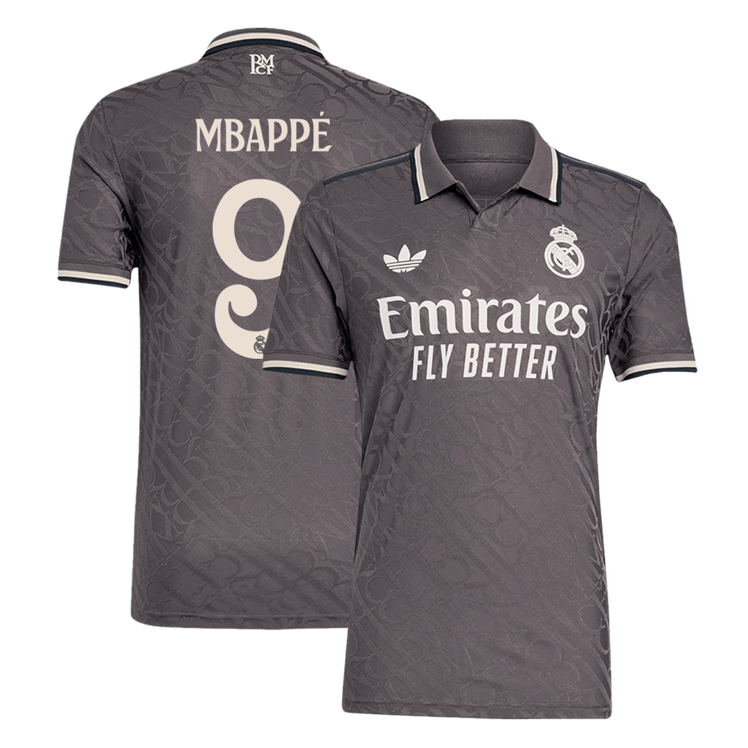 Player Version MBAPP? #9 Real Madrid Third Away Cheap Soccer Jersey 2024/25 Go Soccer World Shop
