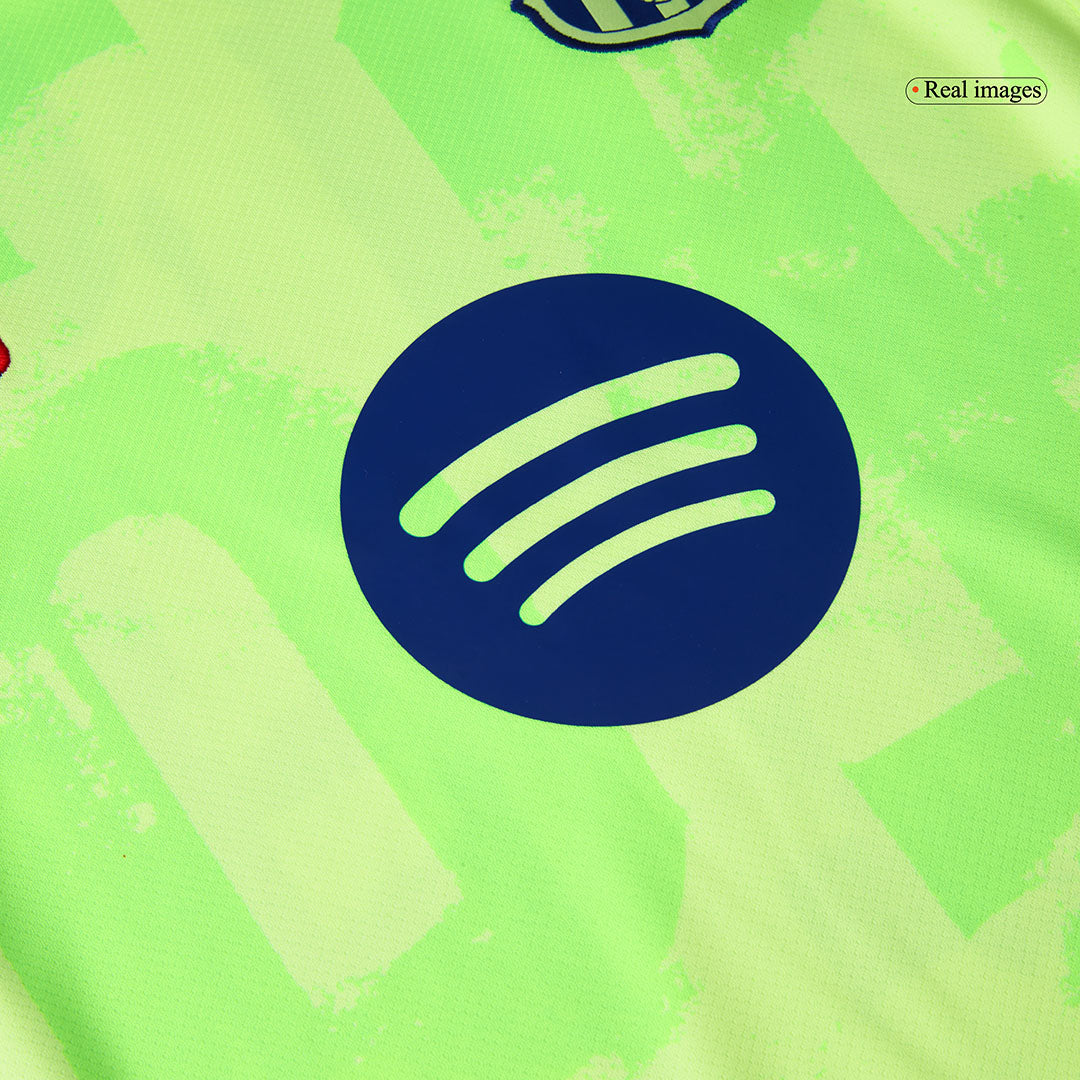 Barcelona Third Away Cheap Soccer Jersey Kit(Jersey+Shorts+Socks) 2024/25- (Spotify Logo Without Text) Go Soccer World Shop