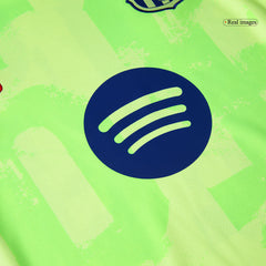 Barcelona Third Away Cheap Soccer Jersey Kit(Jersey+Shorts+Socks) 2024/25- (Spotify Logo Without Text) Go Soccer World Shop