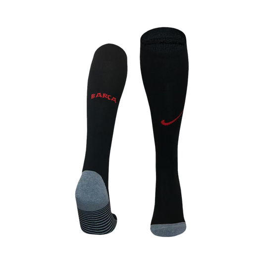 Barcelona Away Soccer Socks 2024/25 Go Soccer World Shop