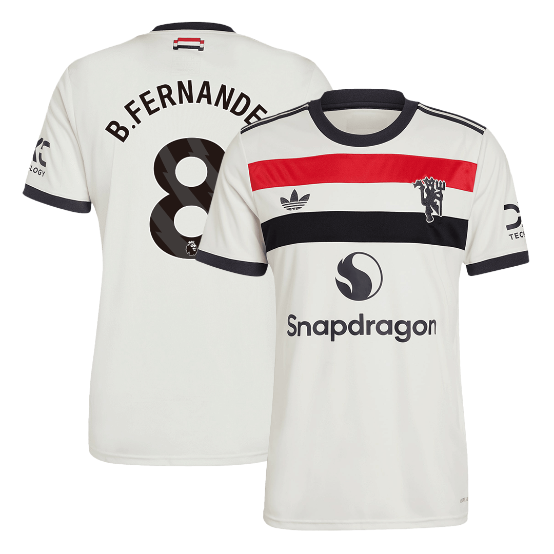 B.FERNANDES #8 Manchester United Third Away Cheap Soccer Jersey 2024/25 Go Soccer World Shop