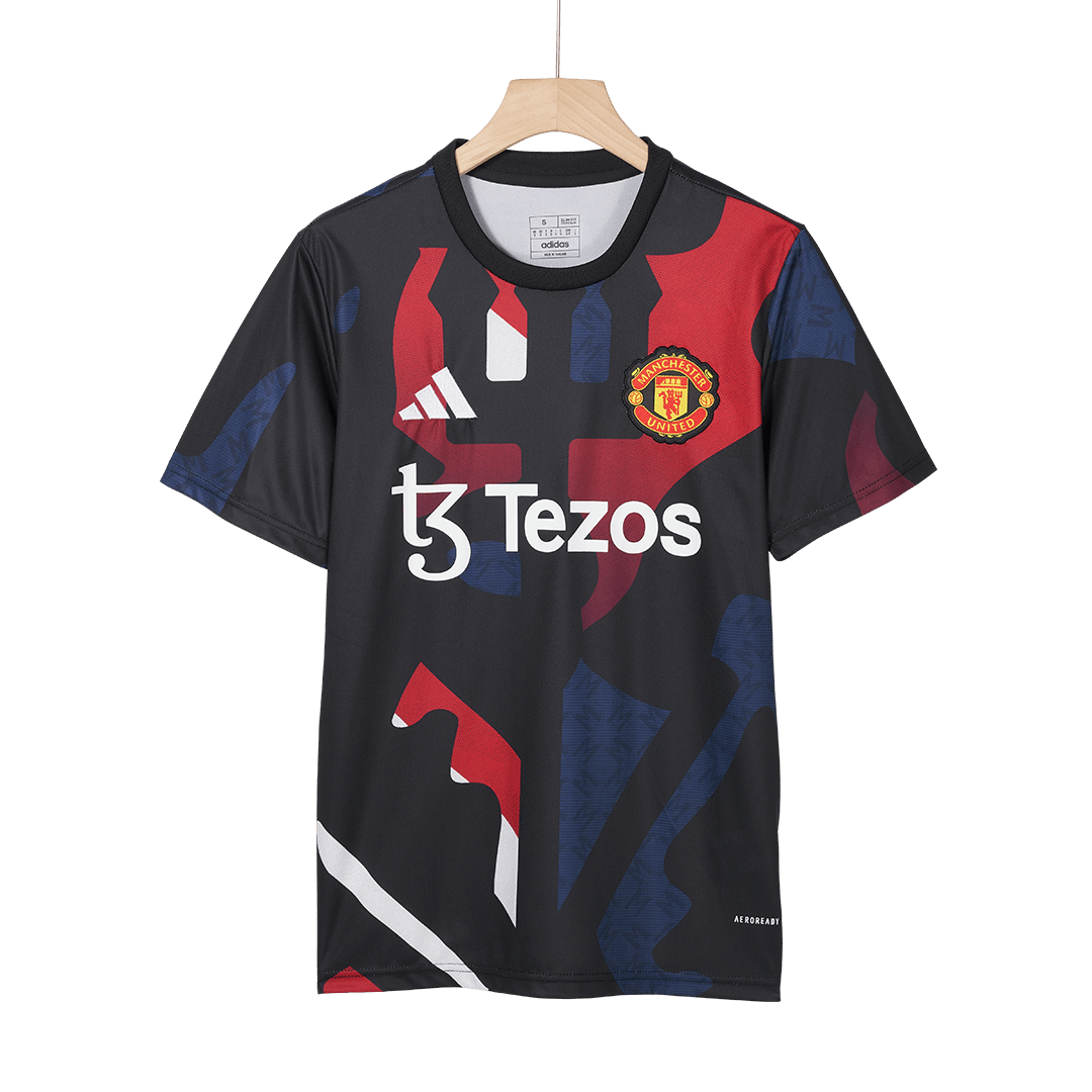 Manchester United Pre-Match Cheap Soccer Jersey 2024/25 Go Soccer World Shop