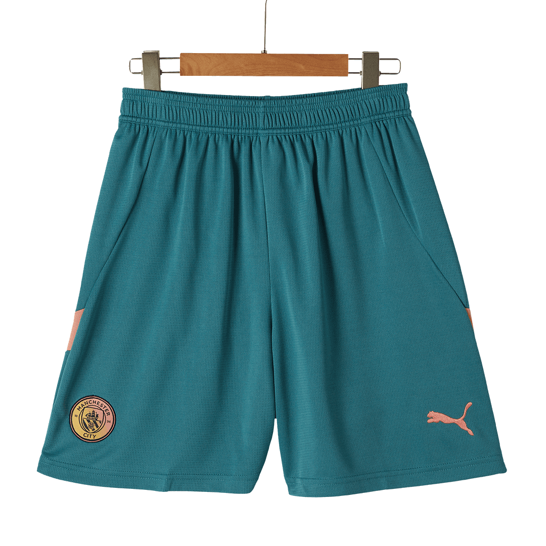 Manchester City Fourth Away Cheap Soccer Jersey Kit(Jersey+Shorts) 2024/25 - Definitely City Go Soccer World Shop