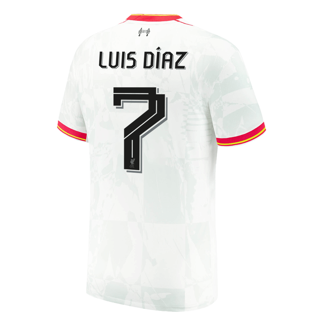 LUIS DÍAZ  #7 Liverpool Third Away Cheap Soccer Jersey 2024/25 Go Soccer World Shop