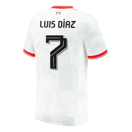 LUIS DÍAZ  #7 Liverpool Third Away Cheap Soccer Jersey 2024/25 Go Soccer World Shop