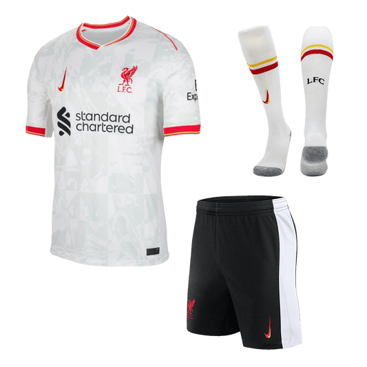 Liverpool Third Away Cheap Soccer Jersey Kit(Jersey+Shorts+Socks) 2024/25 Go Soccer World Shop