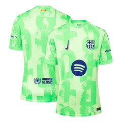 Barcelona Third Away Cheap Soccer Jersey 2024/25 - (Spotify Logo Without Text) Go Soccer World Shop