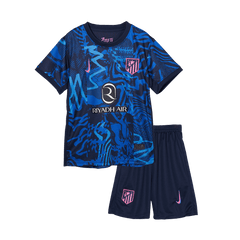 Kid's Atletico Madrid Third Away Cheap Soccer Jersey Kit(Jersey+Shorts) 2024/25 Go Soccer World Shop