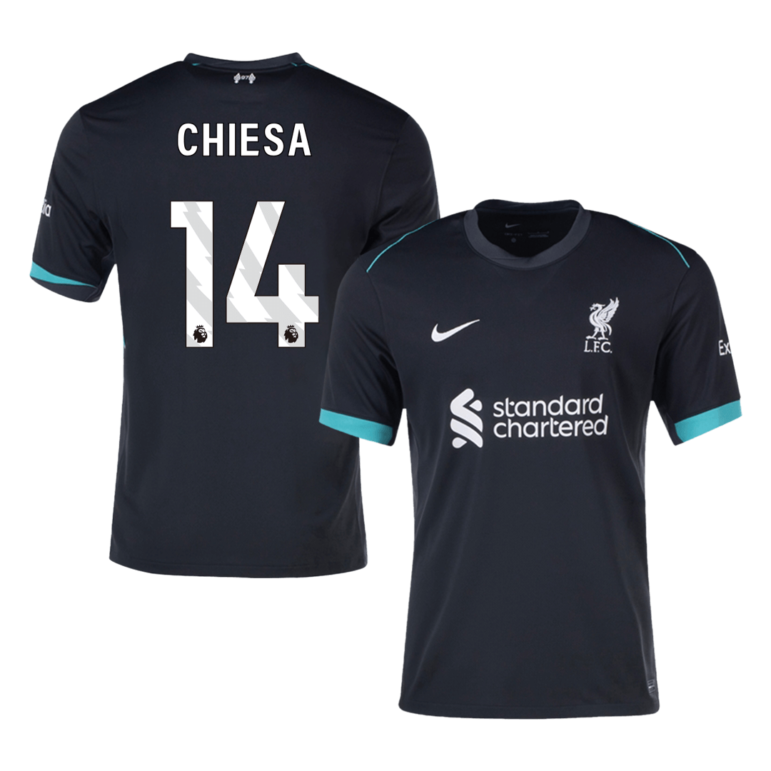 CHIESA #14 Liverpool Away Cheap Soccer Jersey 2024/25 Go Soccer World Shop