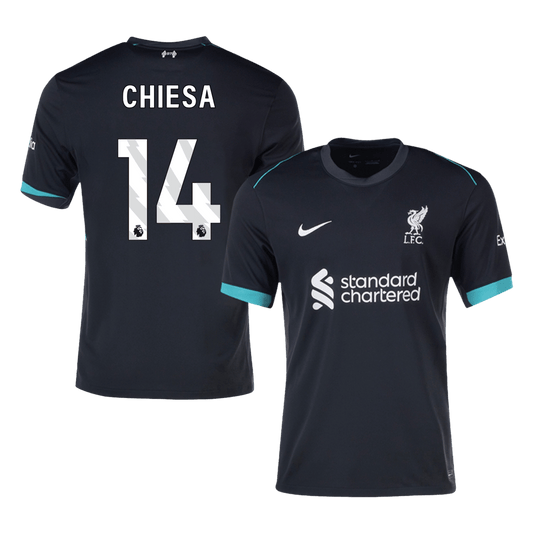 CHIESA #14 Liverpool Away Cheap Soccer Jersey 2024/25 Go Soccer World Shop