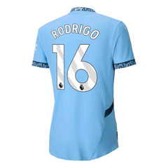 Player Version RODRIGO #16 Manchester City Home Cheap Soccer Jersey 2024/25 Go Soccer World Shop