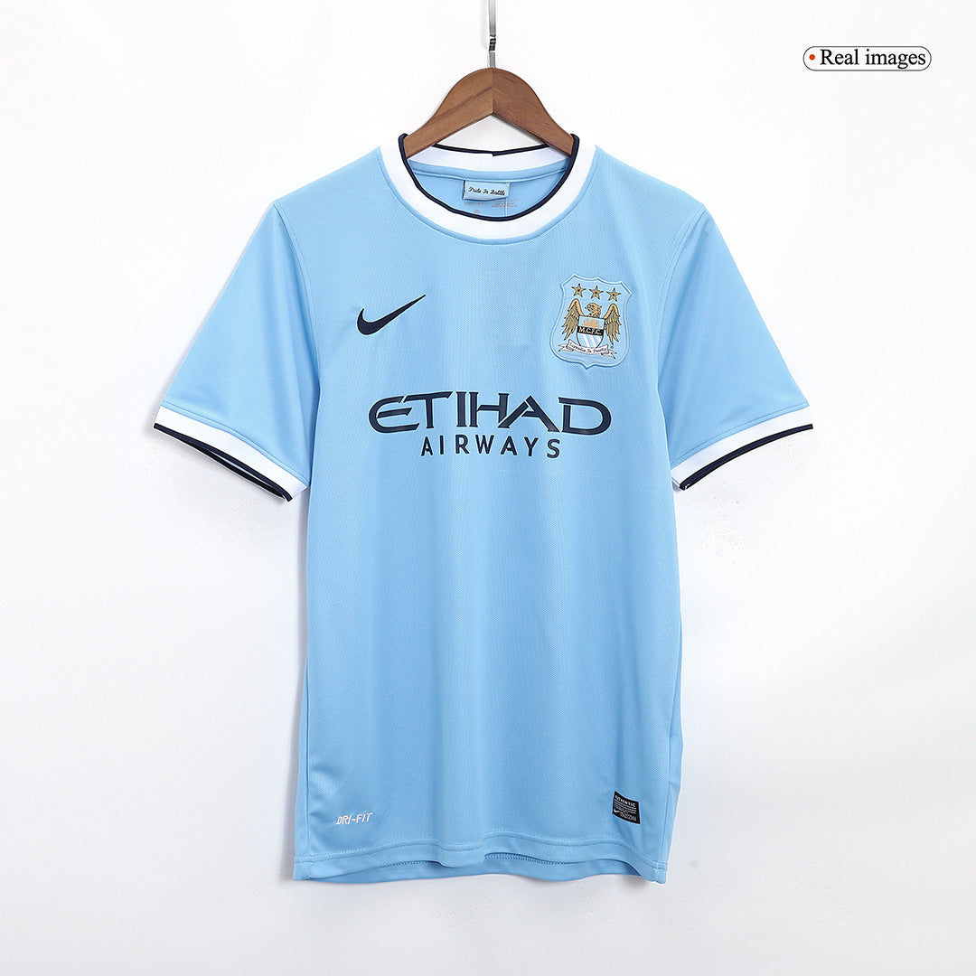 Retro 2013/14 Manchester City Home Cheap Soccer Jersey Go Soccer World Shop