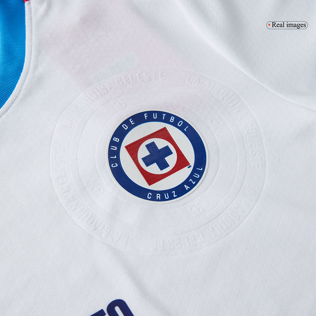 Kid's Cruz Azul Away Cheap Soccer Jersey Kit(Jersey+Shorts) 2024/25 Go Soccer World Shop